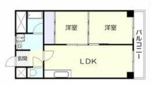 難波リーガルハウスの物件間取画像